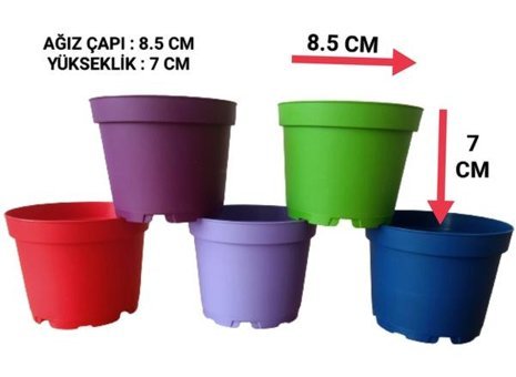 Tuğel Flowers 28 Adet 0.44 lt Saksı