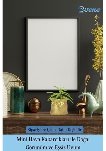 Evene Mini Sukulent Kaktüs Kese Model Saksı Altın