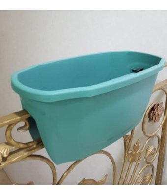 Asenya Plastik 2 Adet 15.5 lt Saks Yeşil