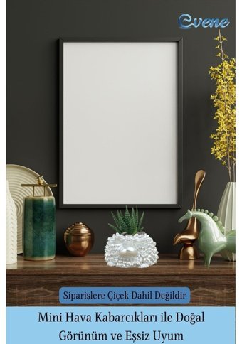 Evene Mini Çiçek Küçük Sukulent Kaktüs Sevimli Koyun Model Saksı Gümüş