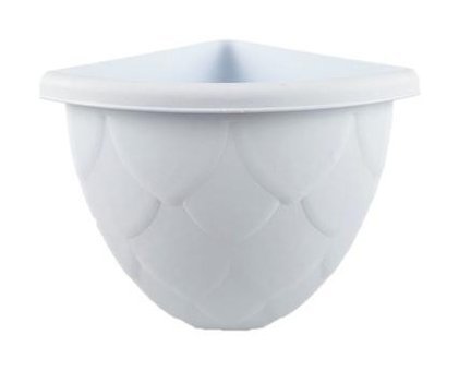 Hiper Damla Duvar 3.4 lt Saksı Beyaz