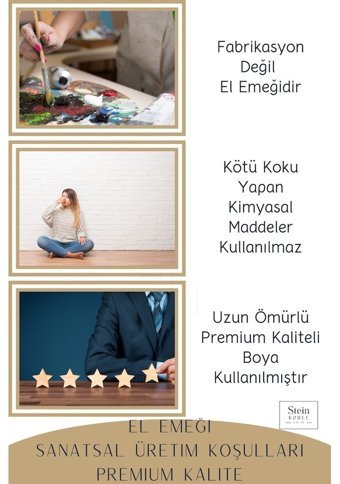 Evene Büyük Boy 2 Adet Dönen Poly Model Saksı Altın
