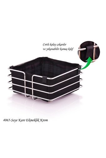 Kitchen Store Siyah Ekmek Kutusu