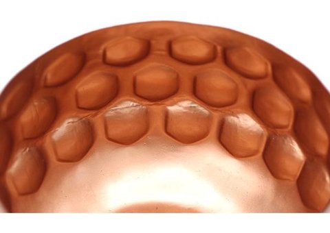 Greenmall Cuivre Metal Küçük Boy Saksı Bronz