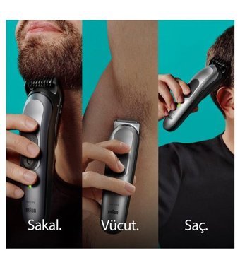 Braun MGK-7420 Islak Kablosuz Tıraş Makinesi