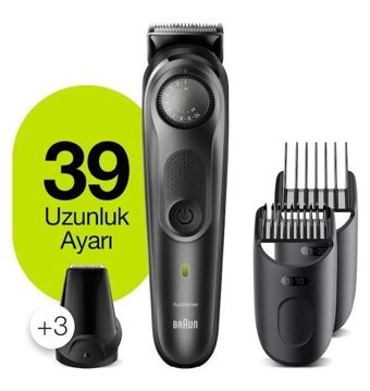 Braun BT-7340 Saç Sakal Islak Kablosuz Tıraş Makinesi
