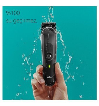 Braun MGK-5420 Saç Sakal Islak Kablosuz Tıraş Makinesi