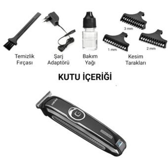 Zhltech IP-1001 Saç Sakal Kuru Kablosuz Tıraş Makinesi
