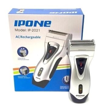Ipone IP-2021 Sakal Çift Başlıklı Kuru Kablosuz Tıraş Makinesi