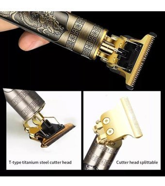 Vintage T9 Dragon Kuru Kablosuz Tıraş Makinesi