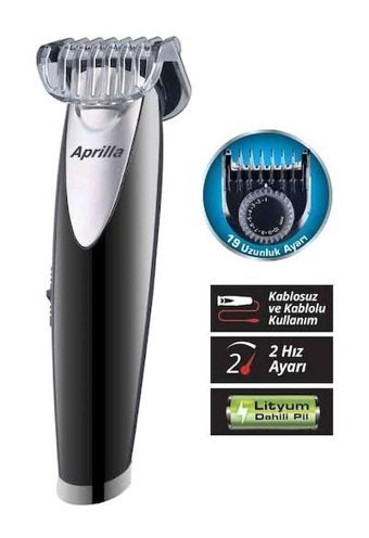 Aprilla AHC-5036 Kuru Kablosuz Tıraş Makinesi