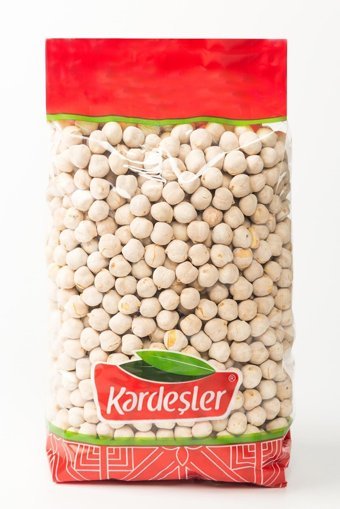 Kardeşler Kuruyemiş Denizli Kavrulmuş Tuzsuz Çıtır Beyaz Leblebi 250gr