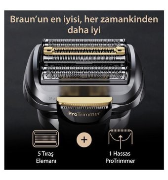 Braun 9527S Islak Kablosuz Tıraş Makinesi