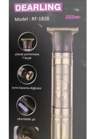 Dearling RF-1828 Kuru Kablosuz Tıraş Makinesi
