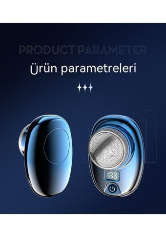 Haiyaao LXH005 Islak Kablosuz Tıraş Makinesi
