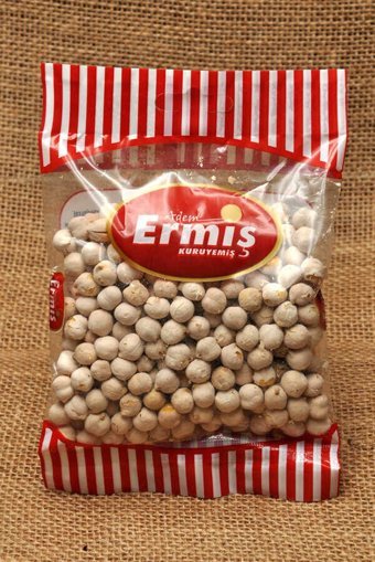 Ermiş Kuruyemiş Denizli Kavrulmuş Tuzsuz Çıtır Beyaz Leblebi 200 gr