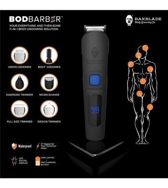 Bakblade Islak Kablosuz Tıraş Makinesi