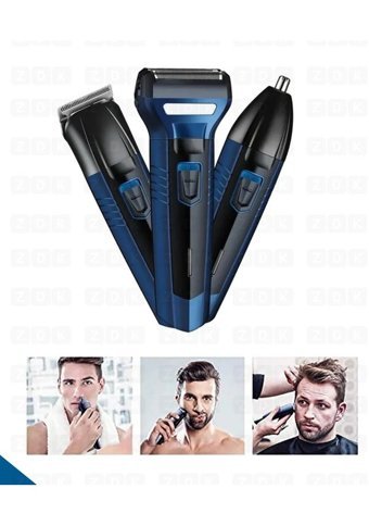 Zdk Saç Sakal 3 Başlıklı Kuru Kablosuz Tıraş Makinesi