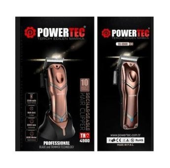 Powertec TR-4900 Sakal Kuru Kablosuz Tıraş Makinesi