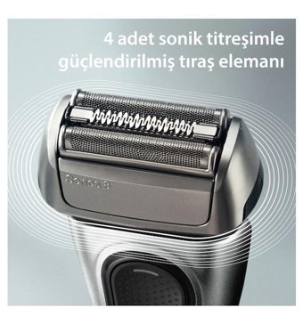 Braun 8517S Islak Kablosuz Tıraş Makinesi