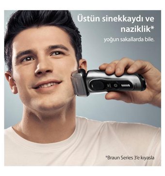 Braun 8517S Islak Kablosuz Tıraş Makinesi