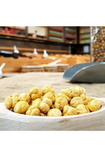 Zirveden Gelsin Denizli Kavrulmuş Tuzlu Çıtır Sarı Leblebi 1 kg