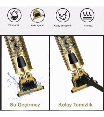 Smartblue HK-34 Saç Sakal Kuru Kablosuz Tıraş Makinesi