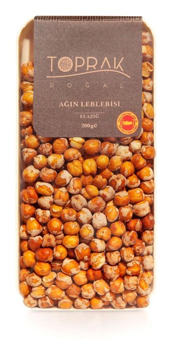 Toprak Doğal Ağın Kavrulmuş Tuzsuz Çıtır Beyaz Leblebi 200 gr