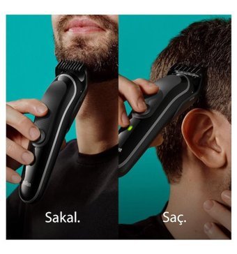 Braun MGK-3440 Saç Sakal Islak Kablosuz Tıraş Makinesi