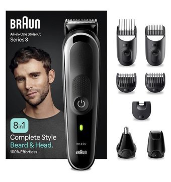 Braun MGK-3440 Saç Sakal Islak Kablosuz Tıraş Makinesi