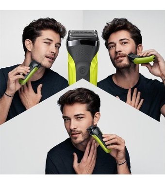 Braun 300 BT VTGRN Islak Kablosuz Tıraş Makinesi