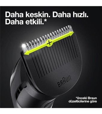 Braun BT-3221 Saç Sakal Kuru Kablosuz Tıraş Makinesi