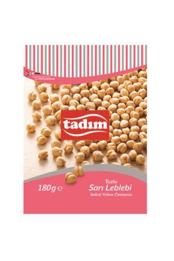 Tadım Denizli Kavrulmuş Tuzlu Çıtır Sarı Leblebi 180 gr