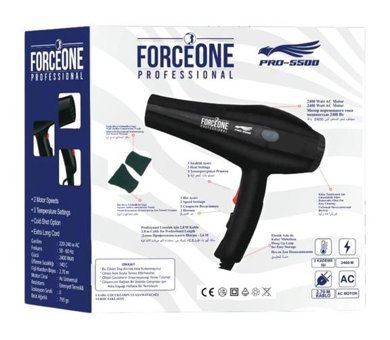 Forceone Pro-5500 Vigolu 2400 W Saç Kurutma Makinesi