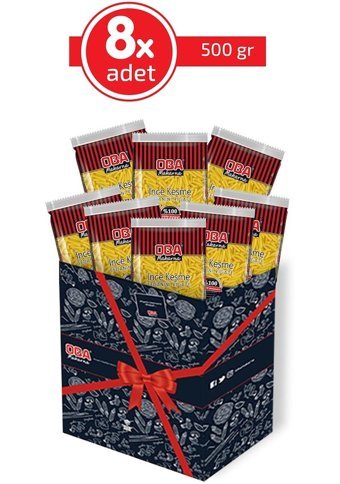 Oba İnce Kesme Makarna 8x500 gr