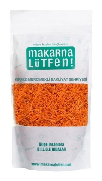 Makarna Lütfen! Kırmızı Mercimekli Bebek Şehriye 250 gr
