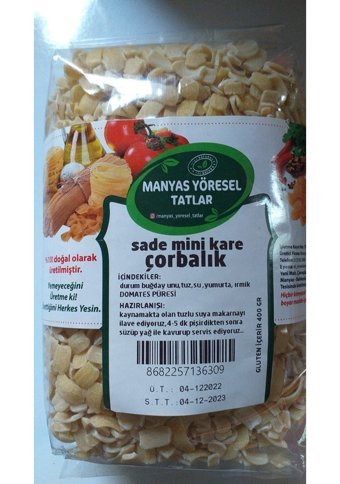 Manyas Yöresel Tatlar Çorbalık Makarna 400 gr