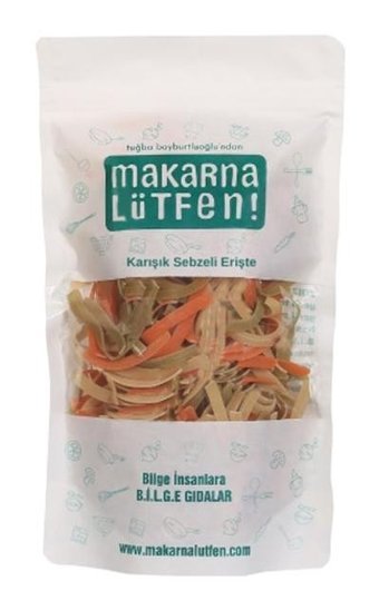 Makarna Lütfen! Karışık Sebzeli Bebek Erişte 200 gr