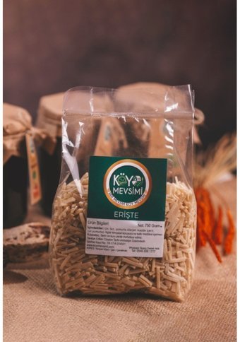 Köy Mevsimi El Yapımı Erişte 750 gr