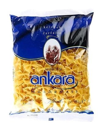 Nuh'un Ankara Kelebek Makarna 20x500 gr