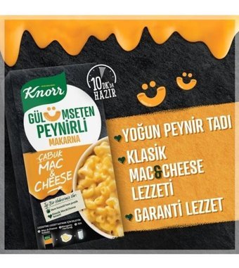 Knorr Çabuk Bardak Mac And Cheese Peynirli Makarna 212 gr