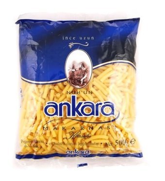 Nuh'un Ankara İnce Uzun Makarna 20x500 gr