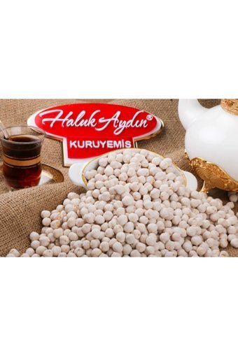 Haluk Aydın Kuruyemiş Denizli Kavrulmuş Tuzsuz Çıtır Beyaz Leblebi 500 gr