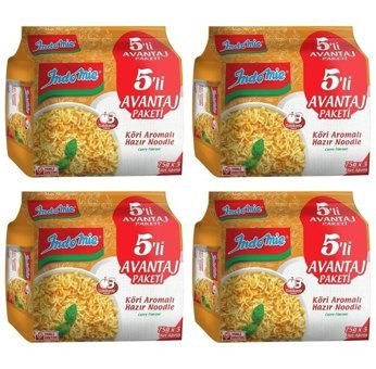 Indomie Köri Çeşnili Noodle 20x75 gr