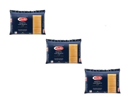 Barilla Spaghetti Makarna 3x2 kg