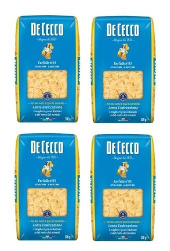 De Cecco Kelebek Makarna 4x500 gr