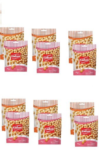 Tadım Denizli Kavrulmuş Tuzlu Çıtır Sarı Leblebi 6 x 90 gr