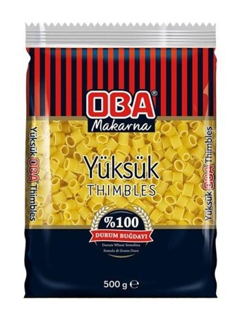 Oba Yüksük Makarna 500 gr