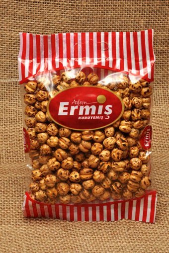 Ermiş Kuruyemiş Denizli Kavrulmuş Tuzsuz Çıtır Sarı Leblebi 100 gr