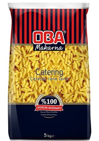 Oba Catering Burgu Makarna 5 kg